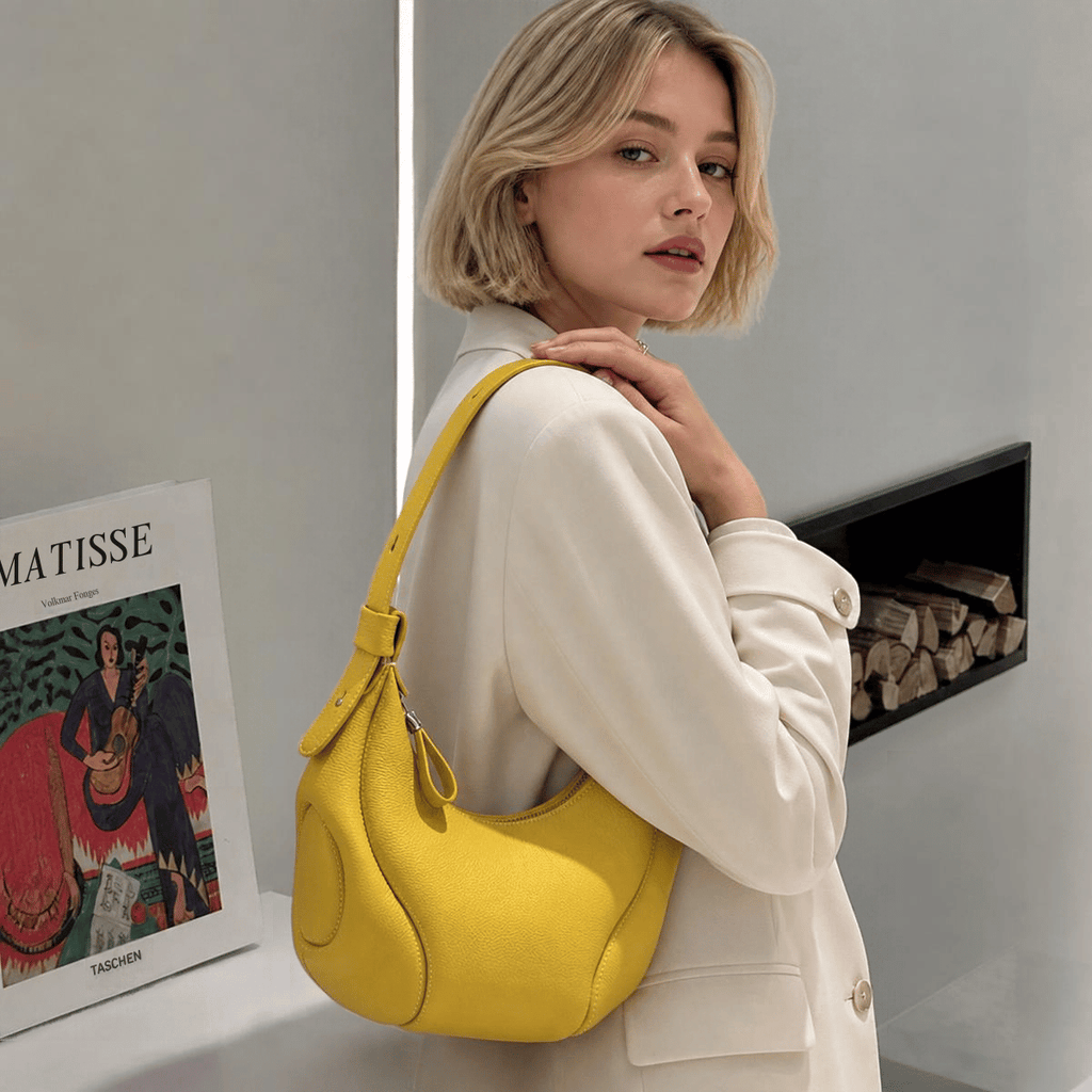 Women’s Soft Genuine Leather Underarm & Crossbody Bag